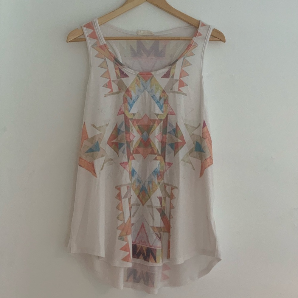 Printed tank top